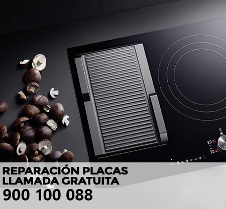 Reparación averías placa de cocción Aspes